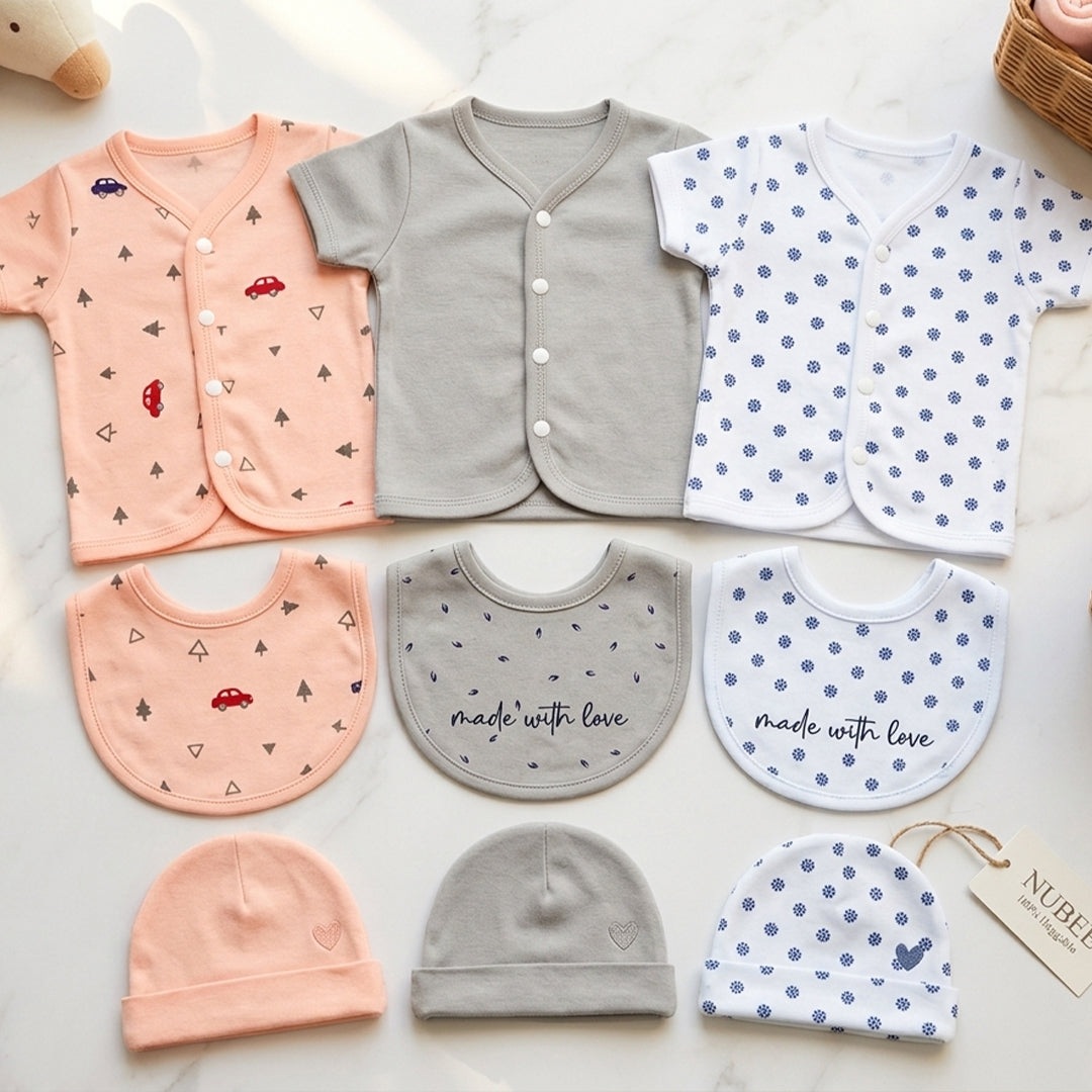 CARTER BABY 3PCS VEST OP 0 TO 9