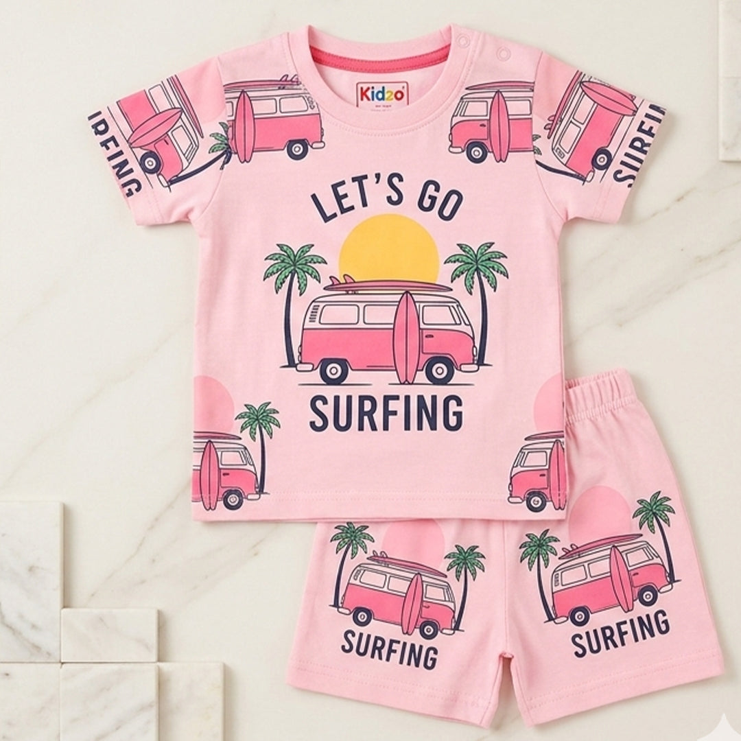 KIDZO BABA SUIT PRINTED ZERO
