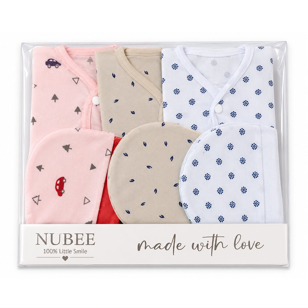 NUBEE BABY 3PCS PACK JHABLA SUIT SET