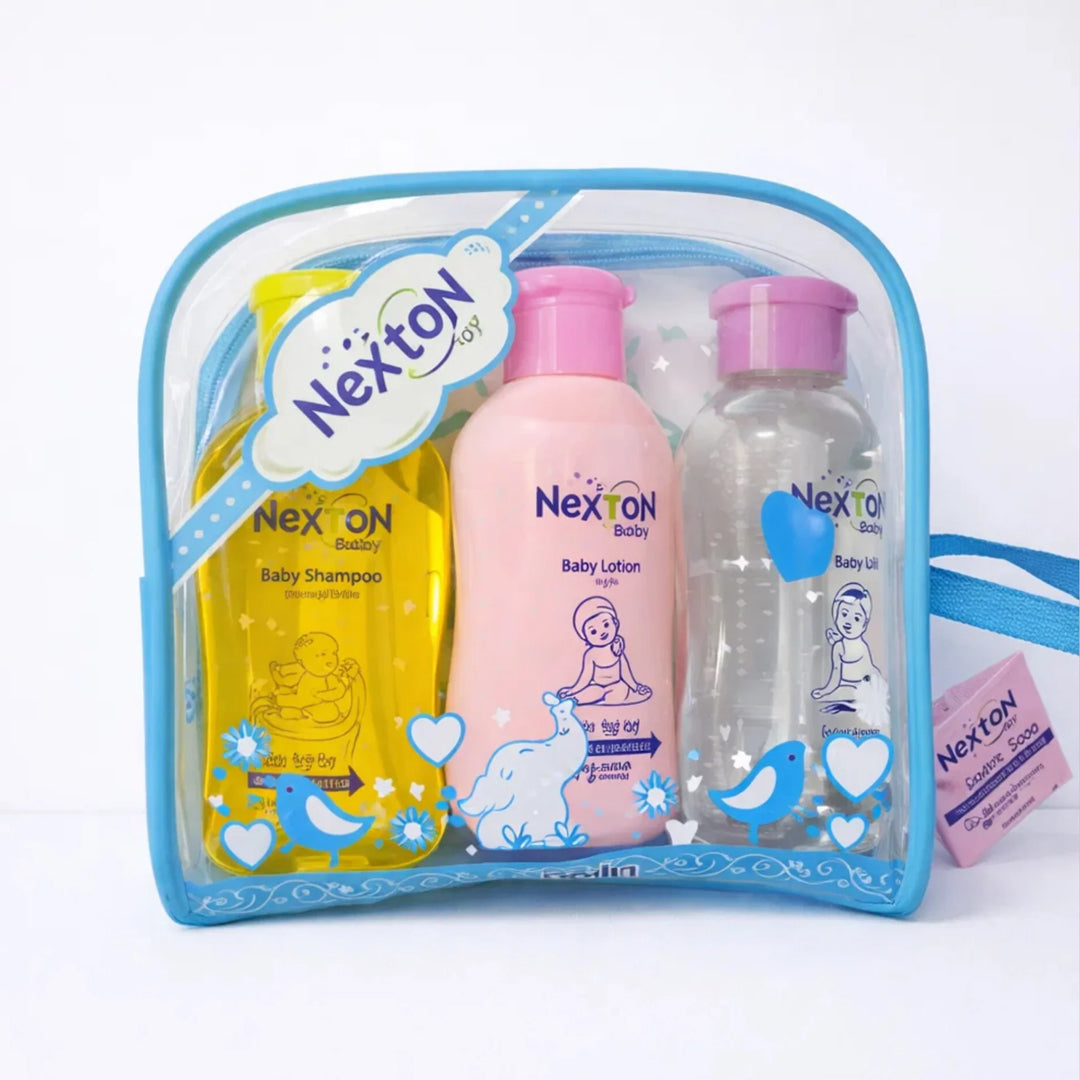 NEXTON BABY GIFT SET PLASTIC POUCH SMALL