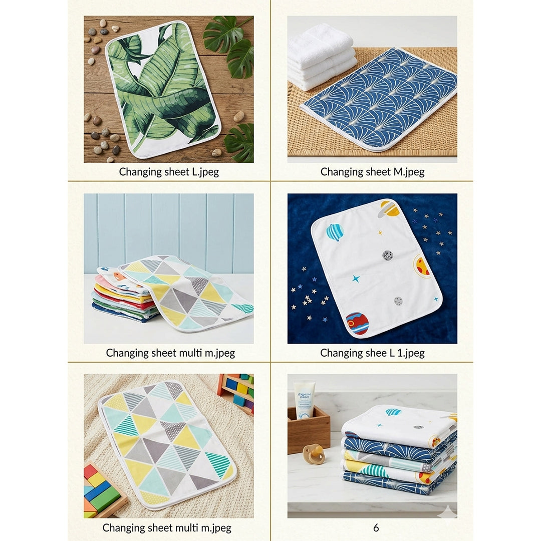 Baby Changing Sheets L