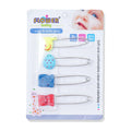 FLOWER BABY SAFETY PIN 4PCS