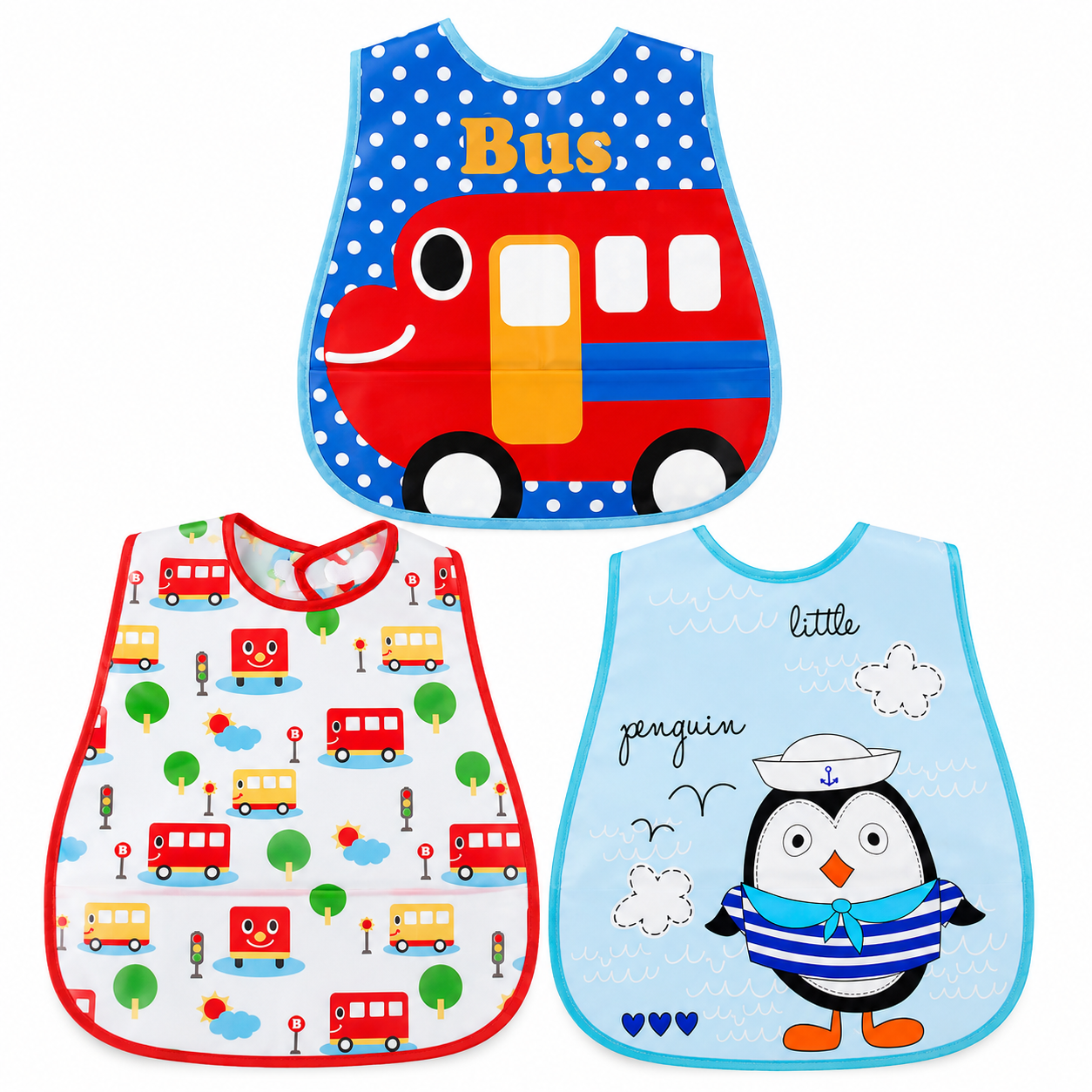 CHINA BABY APPRIN PLASTIC BIB BIG